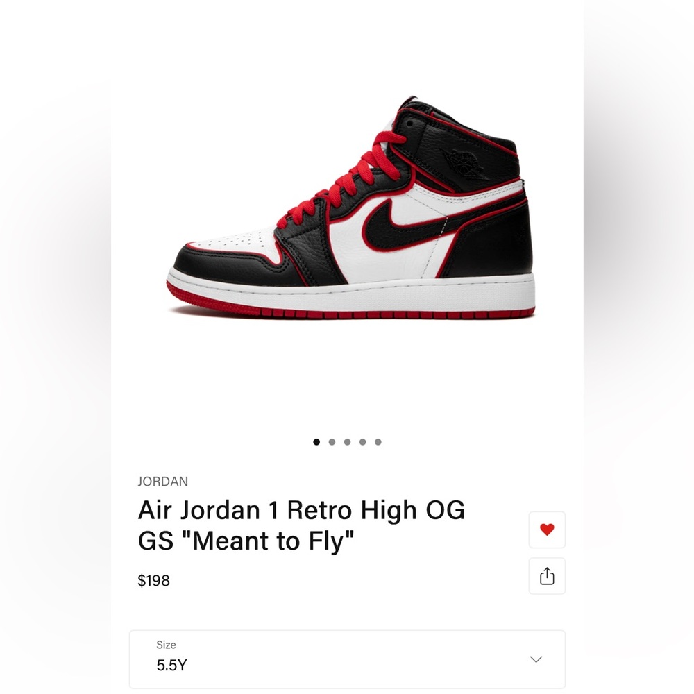 Nike Air Jordan 1 OG High “Meant To Fly”
